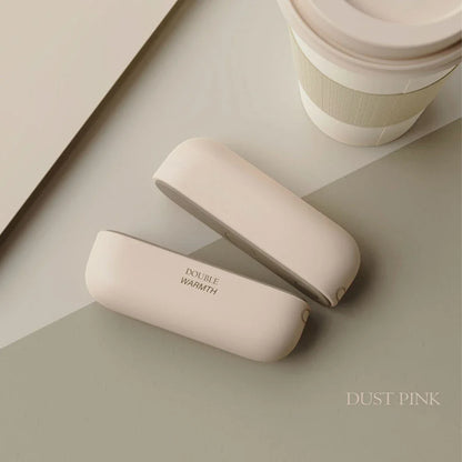 New 2 in 1 Magnetic Rechargeable Hand Warmers Electric Portable Handwarmers Ergonomic Compact Pocket Heater Tech Gifts Outdoors