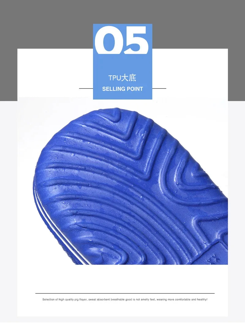 YRZL Mens Slippers Beach Shoes Unisex Hollow Outdoor Casual Men Beach Sandal Flip Flops Shoes Non-slip Size 36-45 Mens Slippers