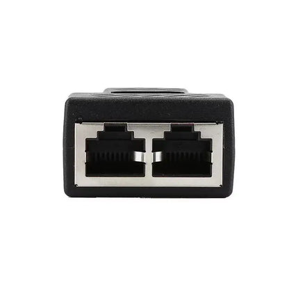 RJ45 Ethernet Cable Splitter Network Adapter,Ethernet Splitter 1 to 3 Cable Suitable Super LAN Ethernet Connector Adapter Cat 6
