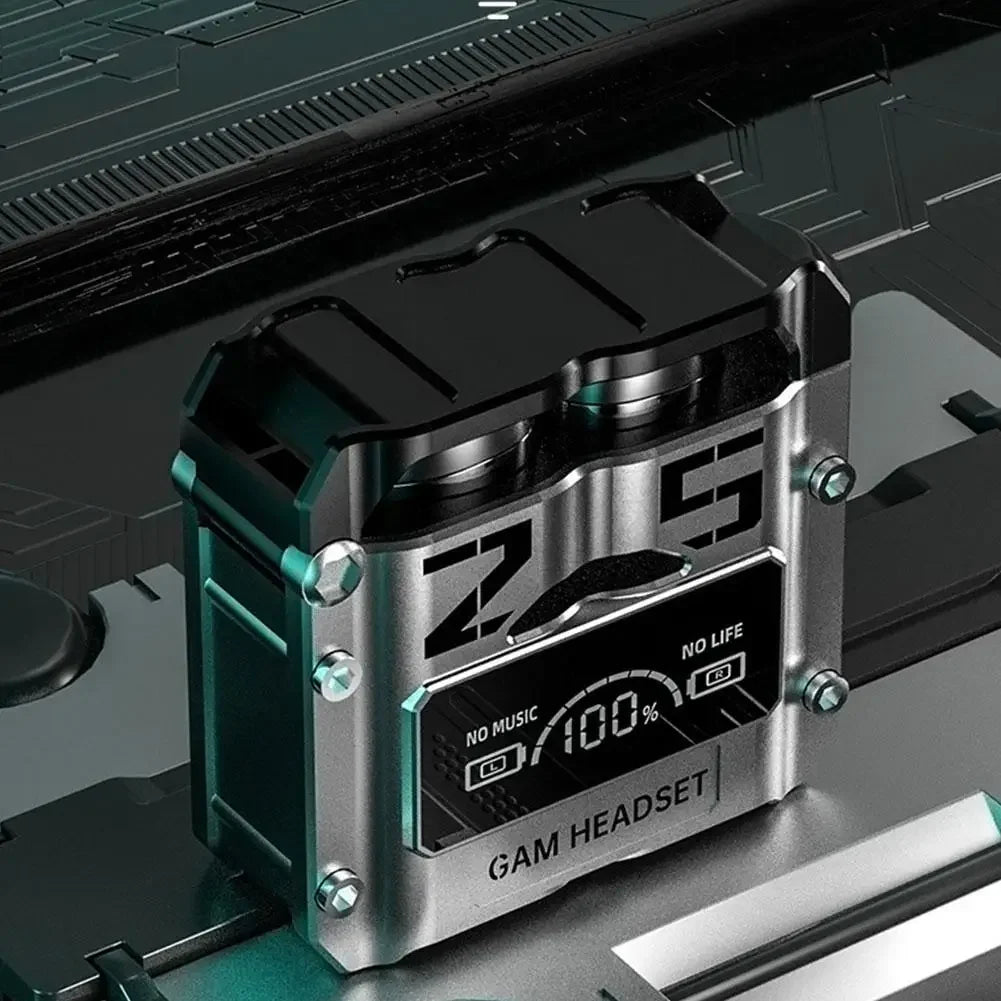 NEW M25 TWS Wireless Bluetooth-compatible 5.2 Headset Digital Reduction Earphone Noise Display Gaming Binaural for xiaomi iphone