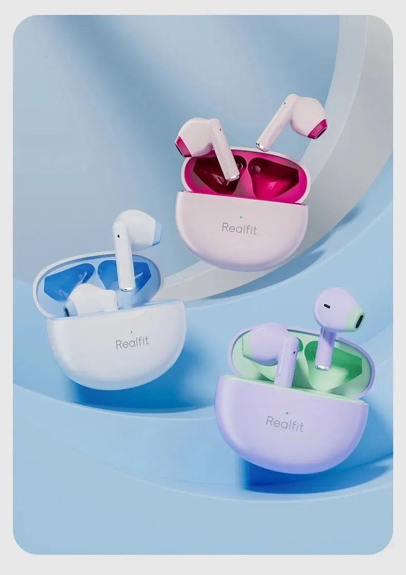 Realfit F2 Bluetooth Earphone Excellent HIFI Quality TWS Wireless Earbuds Wholesale for realme xiaomi