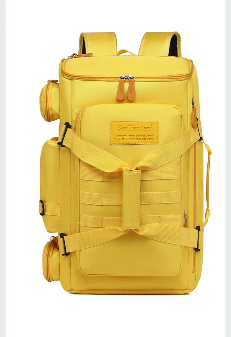 Large Capacity Gym Bag Travel Backpack Wet Dry Separation Shoulder Bags Outdoor Sports Backpacks Yoga Fitness Training Bags Pack