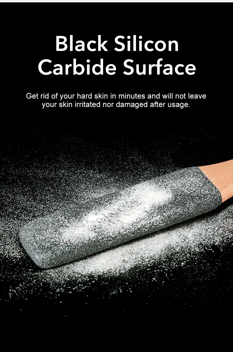 1PCS Professional Pedicure Rasp Tool for Dead Skin Crack Heels Beech Wood Foot File Rasp Callus Remover Foot Scrubber