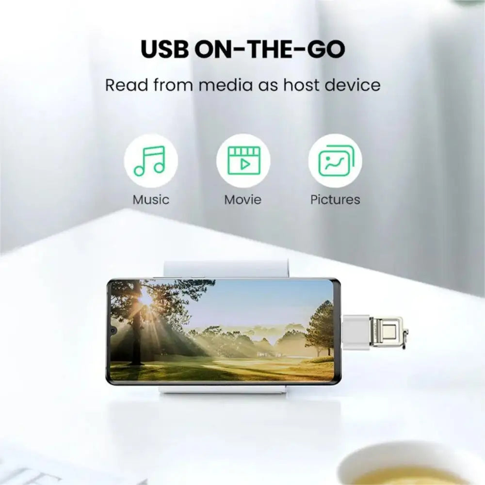 Mini Type C to USB Adapter 3.0 USB-C  Male OTG A Female Data Connector For MacBook Pro iPad Mini 6/Pro MacBook Air Type C Device