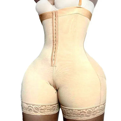 AfruliA Fajas Colombiana Girdle Full Body Shaper Lift Up Butt Lifter Bodysuits Tummy Control Panties Waist Trainer Thigh Slimmer