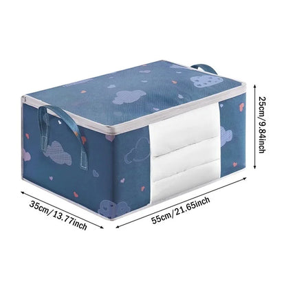 Big Capacity Storage Bag 4/2/1PCS Quilt Clothes Moisture Dust Proof Proof Organizer Duvet Blanket Sorting Bags Luggage Bag