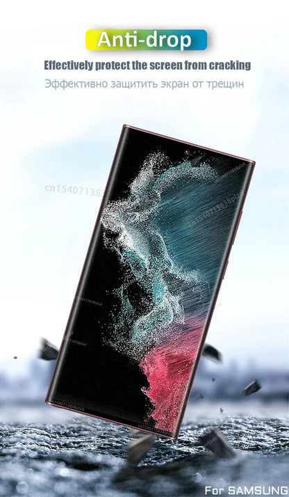 For Samsung Galaxy S24 S23 S22 S21 S20 Plus Ultra Screen Protector Note 20 10 9 S10 S9 Lite FE S10E A55 A35 A54 A34 A15 5G Film