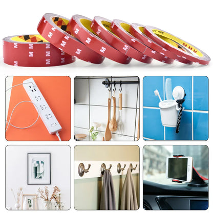 3Meters Strong Double Sided Adhesive Tape With High Viscosity For Automotive Use High Temperature Resistant Fixed Adhesive Patch