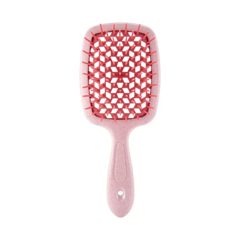 Tangled Hair Comb Detangling Hair Brush Massage Combs Hollow Out Wet Curly Hair Brushes Barber Comb Salon Hair Styling Tools