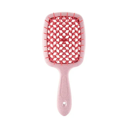 Tangled Hair Comb Detangling Hair Brush Massage Combs Hollow Out Wet Curly Hair Brushes Barber Comb Salon Hair Styling Tools