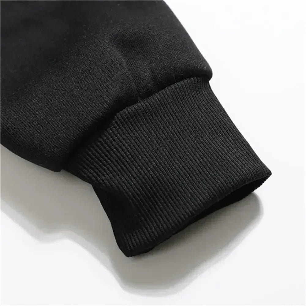 Men's Fleece Zip Up Hoodies Running Sports Sweatshirts Fashion Women Classic Casual Zipper Jackets Y2k Coats Hip Hop Streetwear