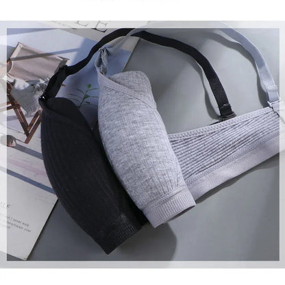 Women Cotton Push Up Bra AB Cup Bra Wireless Gathered Comfort V Brassiere Lingerie Bralette For Women Seamleass Bras Underwear