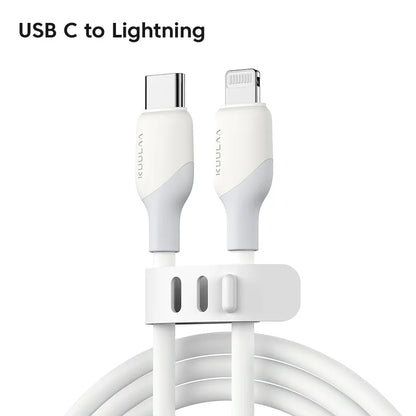 KUULAA USB C to Lightning MFi Cable for iPhone Fast Charging Cable PD 30W USB Type C For iPhone 14 13 12 11 Pro Max X XS XR 8