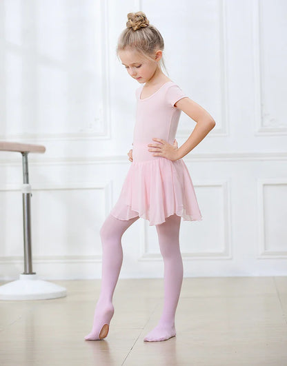 Princess Baby Girls Ballet Tights High Elasticity Dance Pantyhose With Hole Spring Autumn Women Infant Kids Students Stockings
