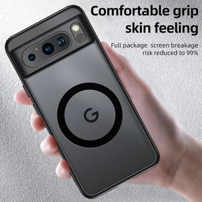 2025 Fashion Magnetic Case For Google Pixel 9 Pro 8 8A 7 10 Dull Polish Wireless Charger Cover Anti-knock Cases For Pixel 9A 7A