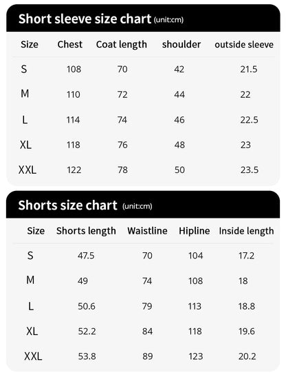 2/6 Pack Plus Size Men's Quick-drying Short-sleeved Shorts Suit Men's Leisure Sports Running Fitness T-shirt Joker Shorts Teen