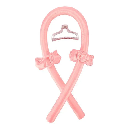 Heatless Curling Rod Headband No Heat Silk Curls Ribbon Hair Rollers Sleeping Soft Headband Lazy Hair Curlers Hair Styling Tools