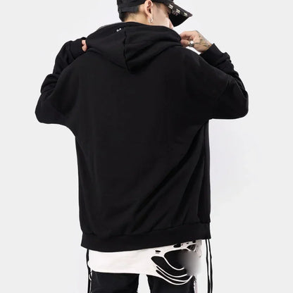 Men's Fleece Zip Up Hoodies Running Sports Sweatshirts Fashion Women Classic Casual Zipper Jackets Y2k Coats Hip Hop Streetwear