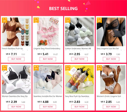 Cotton Underwear Women AB Cup Bra Wireless Gathered Comfort V Brassiere Push Up Lingerie Bralette For Women Seamleass Bras