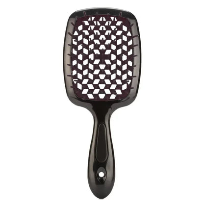 Tangled Hair Comb Detangling Hair Brush Massage Combs Hollow Out Wet Curly Hair Brushes Barber Comb Salon Hair Styling Tools