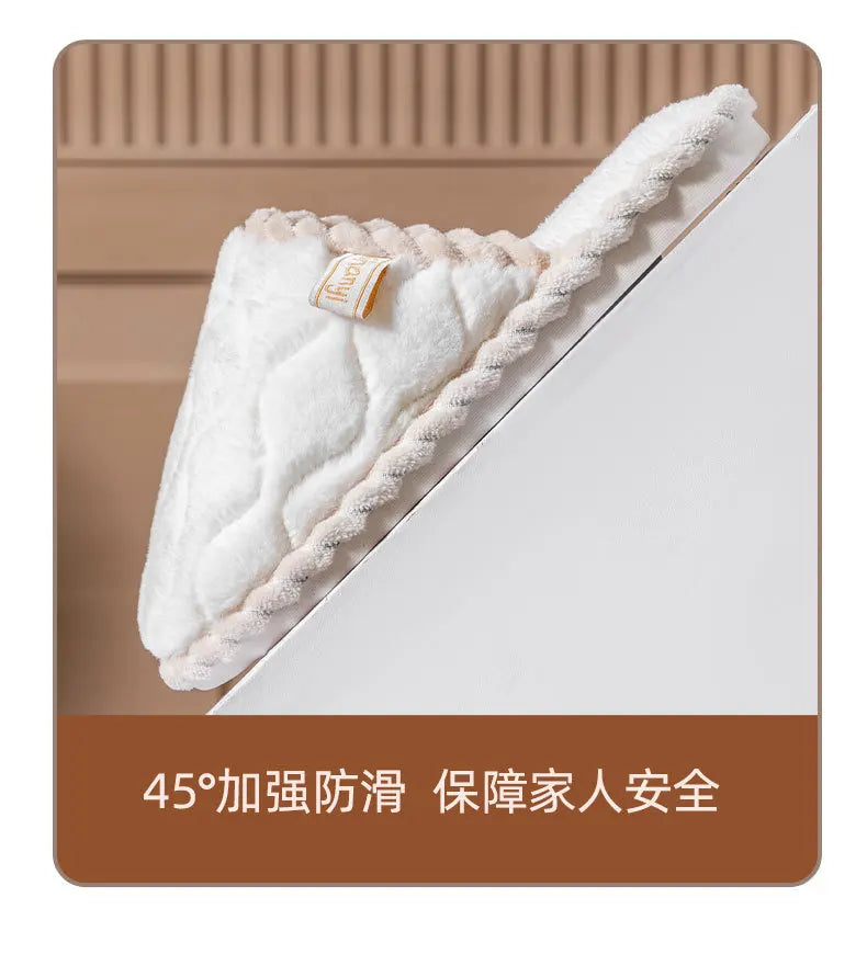 Cotton Slippers for Women Suitable for Spring Autumn Living Indoor Anti Slip Home Warm Home Couple Winter Furry Men Slippers