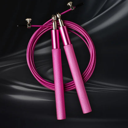 Steel wire skipping rope fitness sports equipment bearings skipping rope middle school students training aluminum alloy