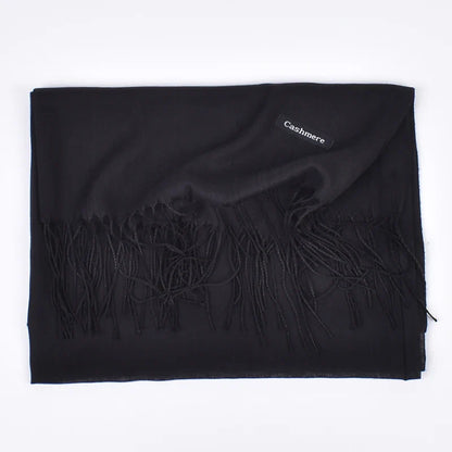 Leather Powder Autumn and Winter New Solid Color Scarves Wholesale for Men and Women 120g Single Color Headband Shawl