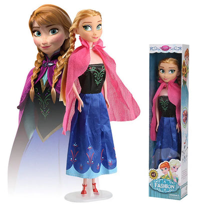 Frozen 2 Elsa Anna Figure Princess Doll Toys Snow Queen Children Girls Toys Elsa Dolls Clothes for Dolls Children Christmas Gift