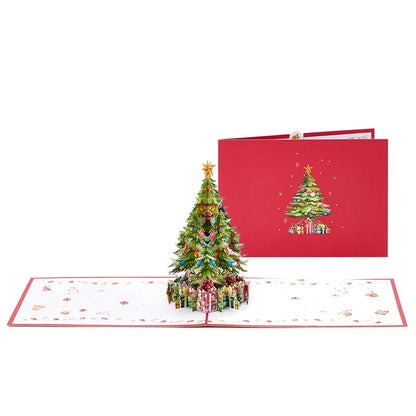 Merry Christmas Greeting Cards Handmade Christmas Gift Postcard With Envelope Snowman Elk Xmas Party New Year Thanksgiving Gifts
