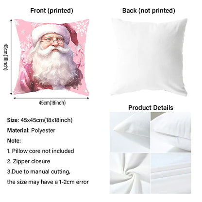 Christmas decoration pillowcase Merry Christmas New Year Gift Christmas Dwarf Pillow Cover Home Room Sofa Cushion Cover