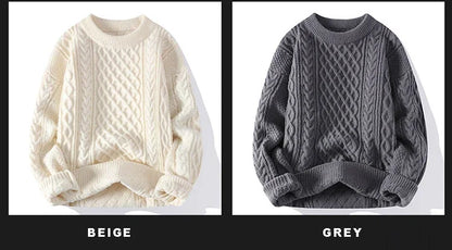 Brand Christmas Sweaters Men Crewneck Sweater Men Pullover Jumpers Fashion Clothing Autumn Winter Tops Male Knitted Sweatshirts