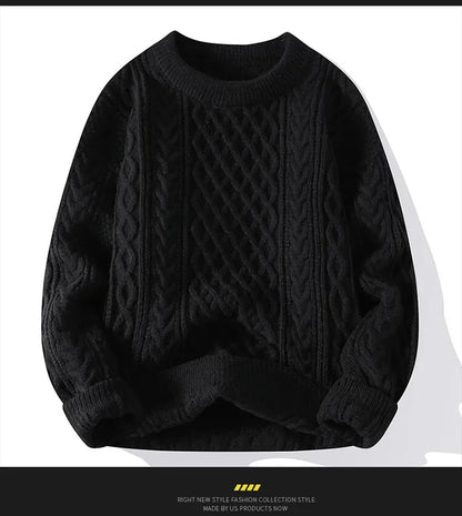 Brand Christmas Sweaters Men Crewneck Sweater Men Pullover Jumpers Fashion Clothing Autumn Winter Tops Male Knitted Sweatshirts