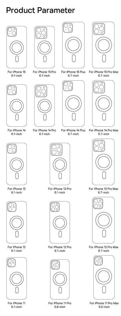 Baseus Magnetic Phone Case for iPhone 15 14 13 12 11 Pro Max Wireless Charging Cover For iPhone 15 14 Pro Max Magnet Clear Case