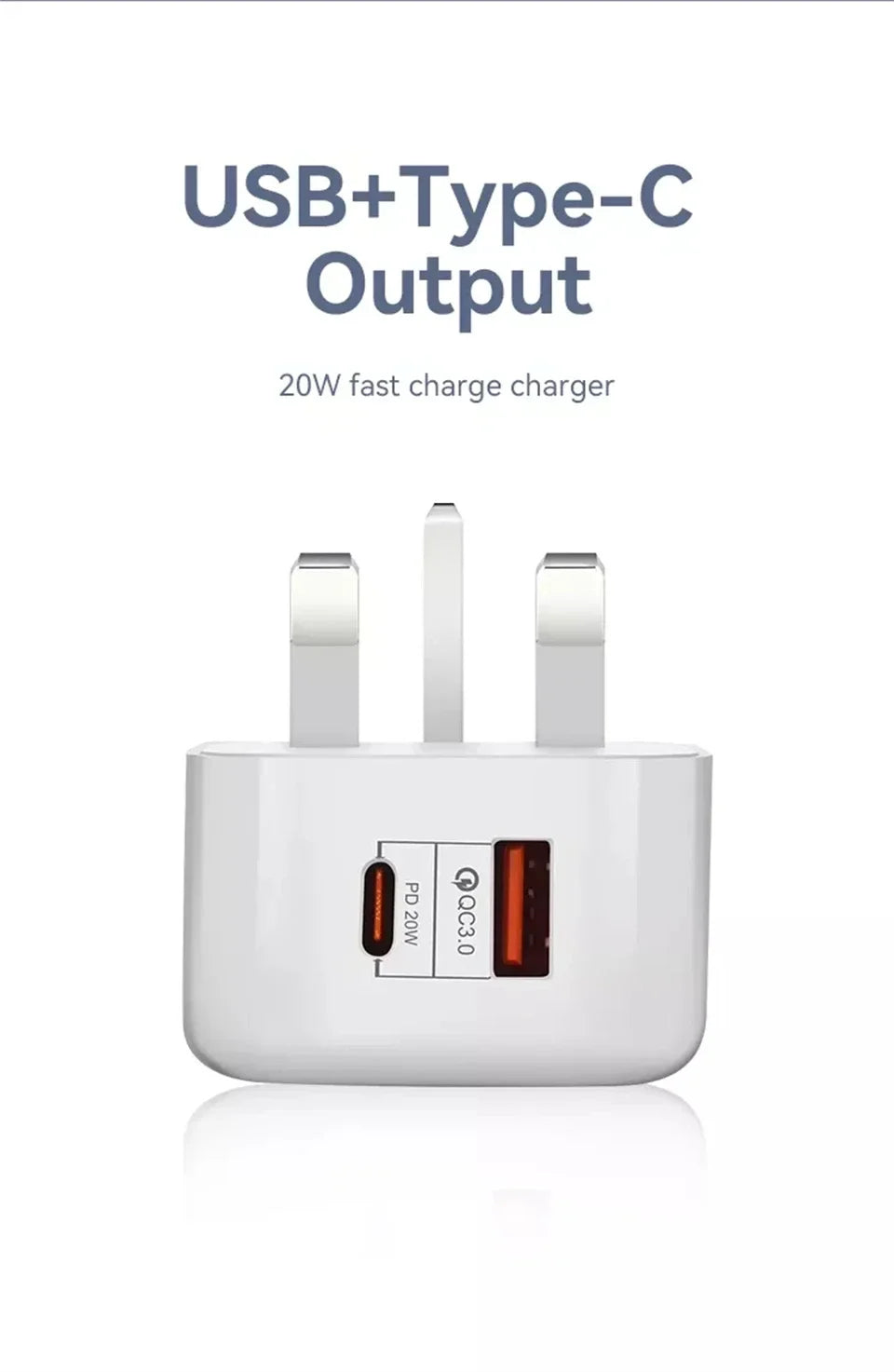 EU US UK 20W Dual Ports Type c USB C PD Wall Charger Fast Quick Charging Power Adapters For IPhone 11 12 13 14 15 Samsung htc lg