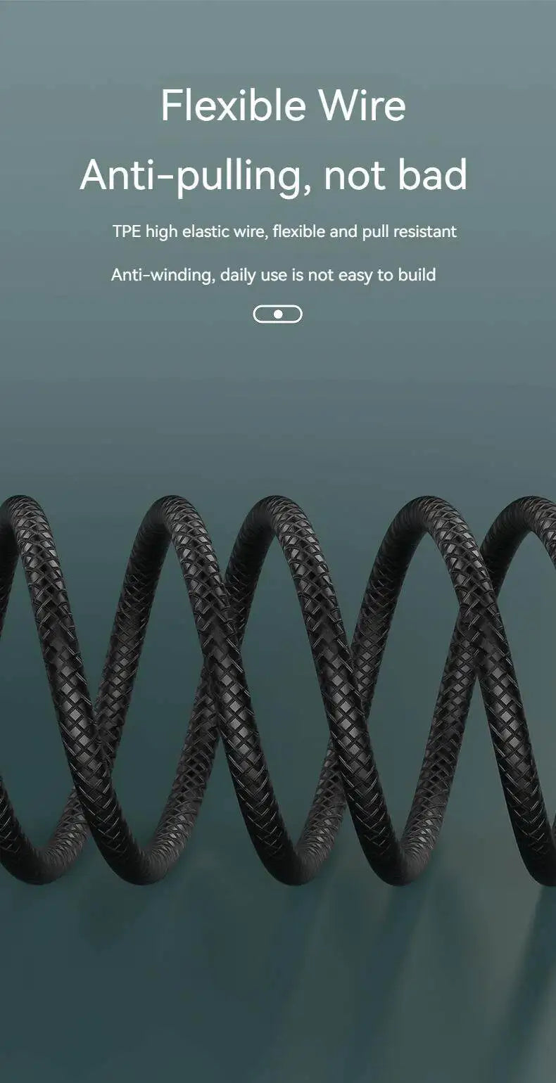 Wired Earphone 3.5mm AUX/Type C HiFi Surround Heavy Bass With MIC In-Ear Game Music Headsets For Samsung Huawei Xiaomi iPad PC