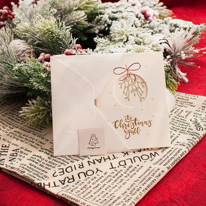 Merry Christmas Greeting Cards with Envelopes Christmas Party Invitation Cards New Year Postcard Gift Card Xmas Party Decoration