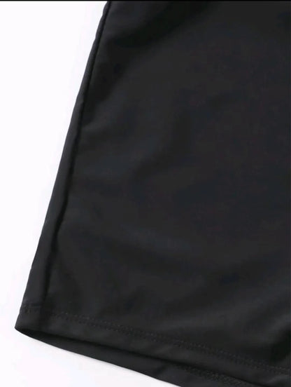 Drawstring Front Shorts Bikinis 2025 High Waist Swimsuit Women Swimwear Female Bathers Bathing Swimming Swim Suit Beachwear