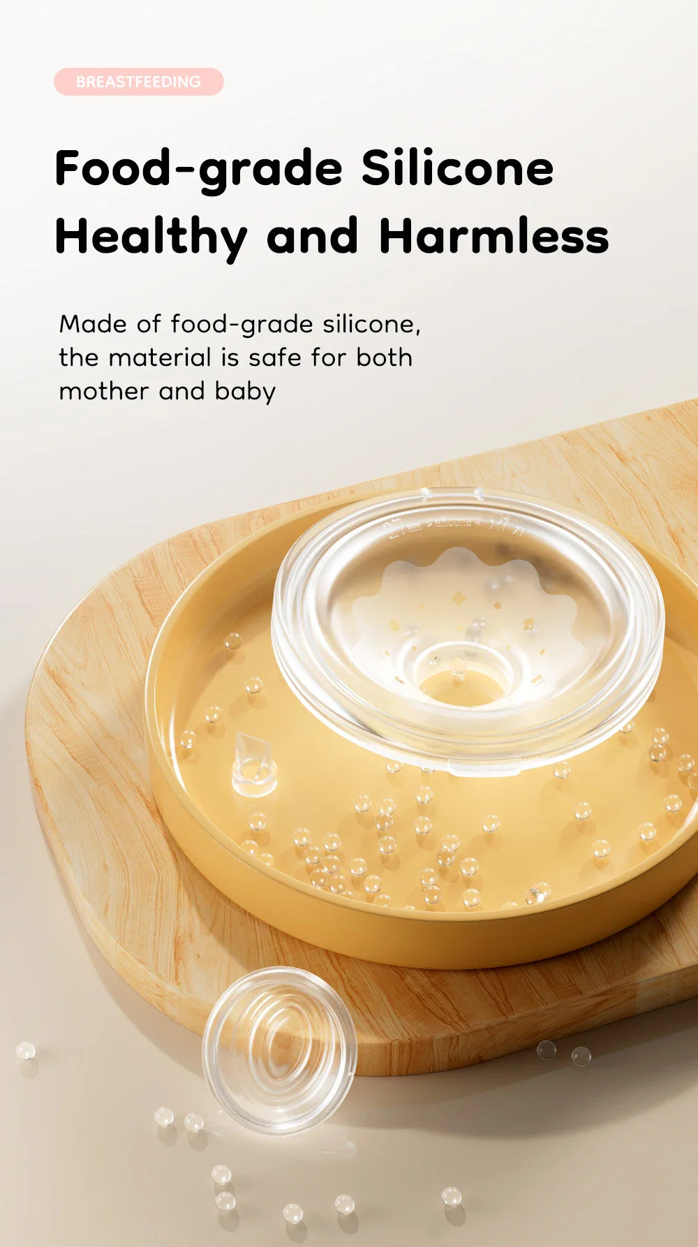 MAMIJOY Wearable Electric Breast Pumps 4 Modes 12 Levels Portable Hands Free Breast Pump Silent Comfort With 19/24mm Flange EB26