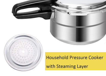 Aluminium Pressure Cooker Quick With Lid Latch Indicator Explosion-Proof
