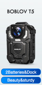 BOBLOV N9 Mini Body Camera Full HD 1296P Body Mounted Camera Small Portable Night Vision Police Body Cam 128GB/258GB mini camera