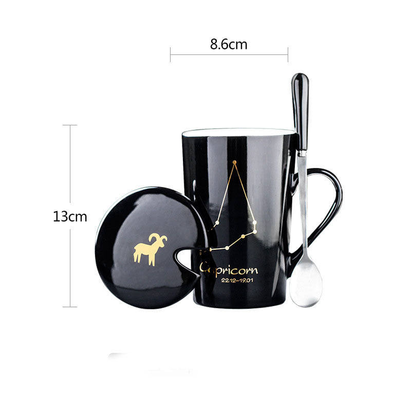 Creative Personality Ceramic Constellation Mug